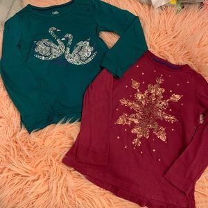 2 Long Sleeve T-Shirts by Kids Korner